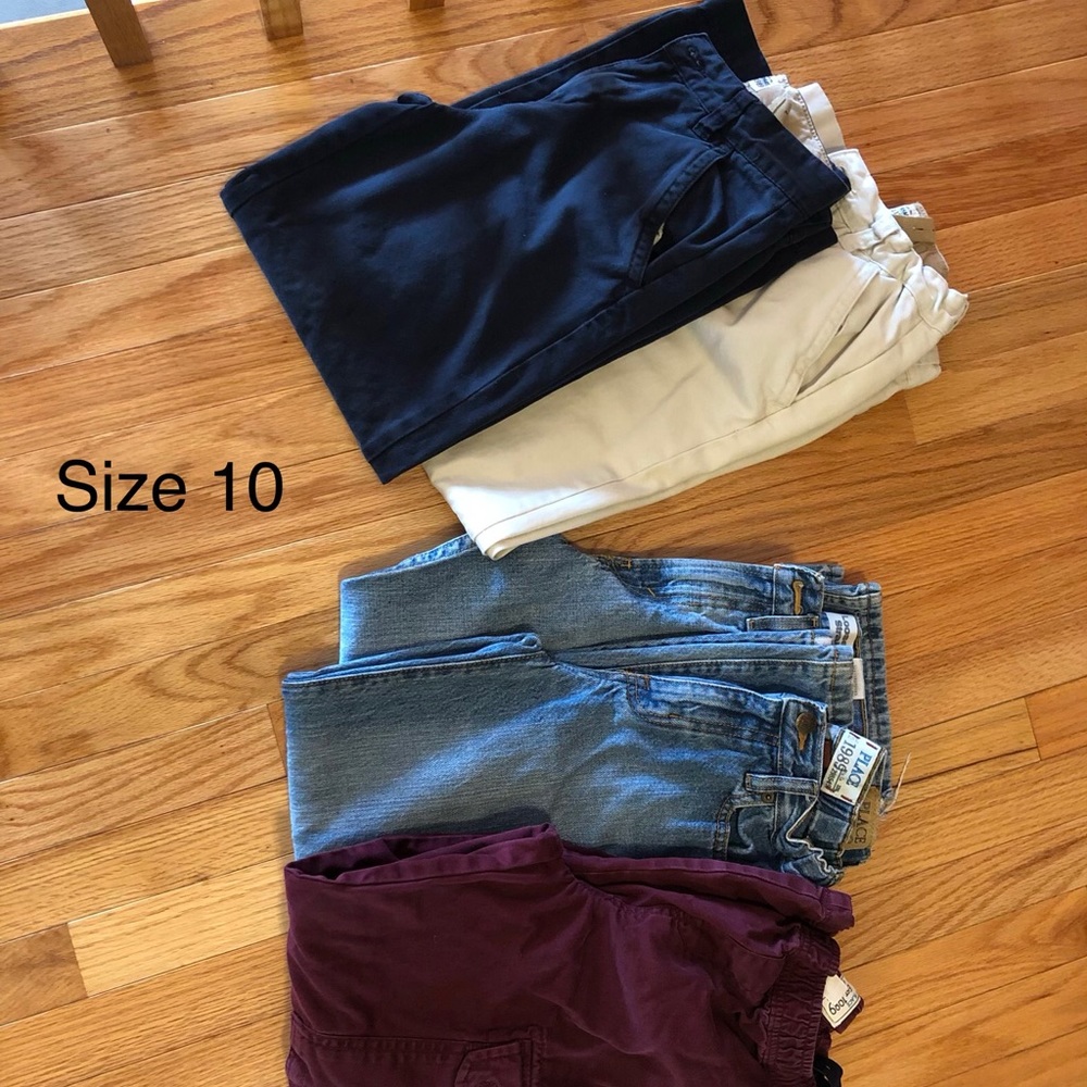 5 pair boys pants